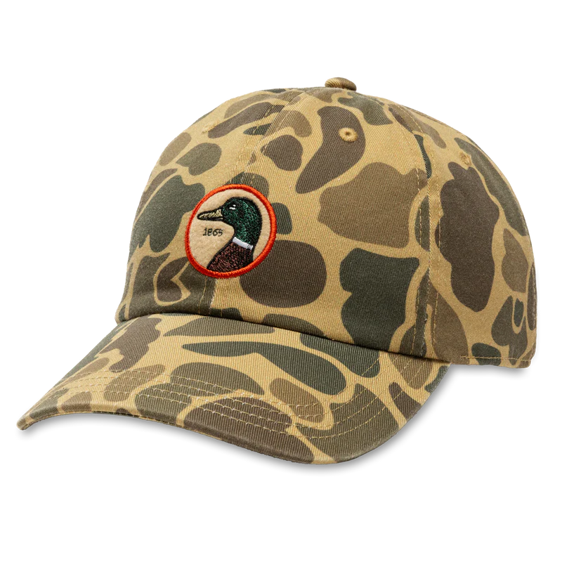 Circle Patch Twill Hat - Camo