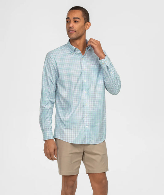 Miramar Plaid Button Down - Barbados