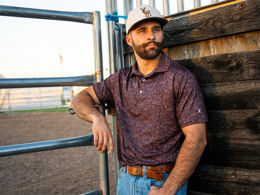The Back 40 Buck Performance Polo