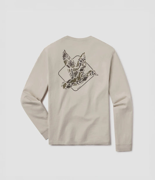 Youth Camo Flight Long Sleeve Tee