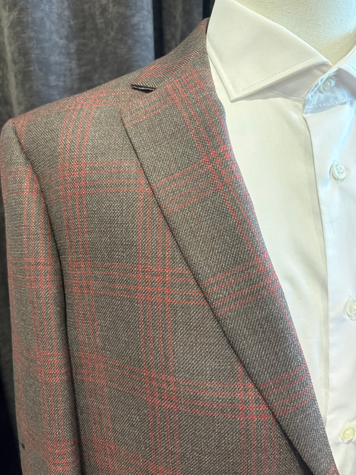 Redwood Plaid Sport Coat