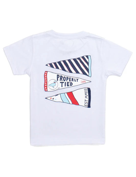 Boys Americana Pennant Tee