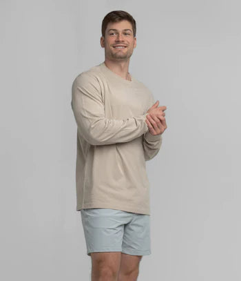 Field And Feathers Tee - Taupe