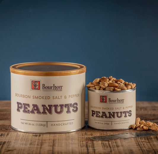 Bourbon Smoked Salt & Pepper Peanuts