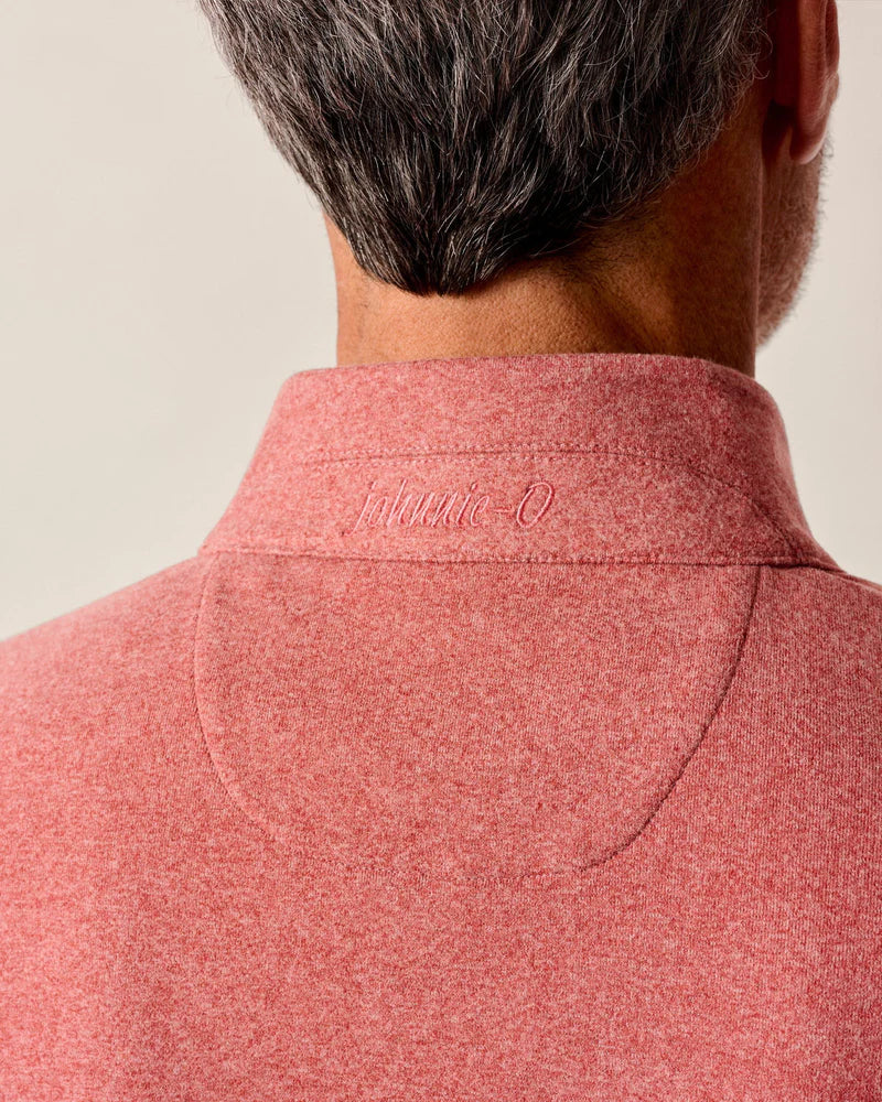 Mikey Performance 1/4 Zip Pullover - Brick