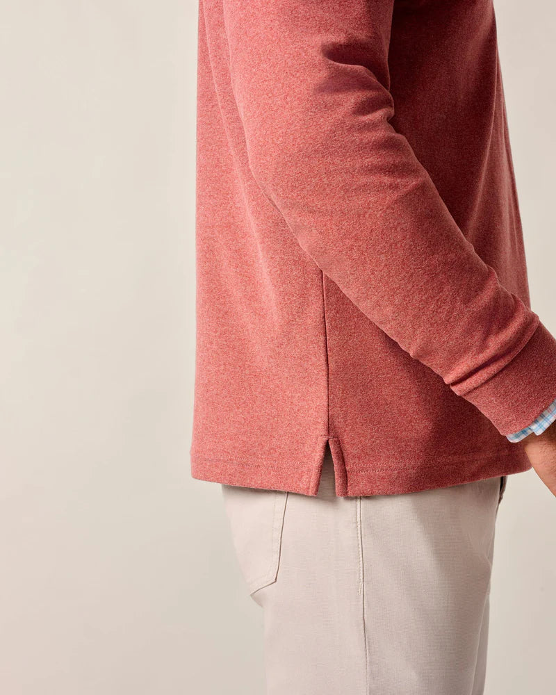 Mikey Performance 1/4 Zip Pullover - Brick