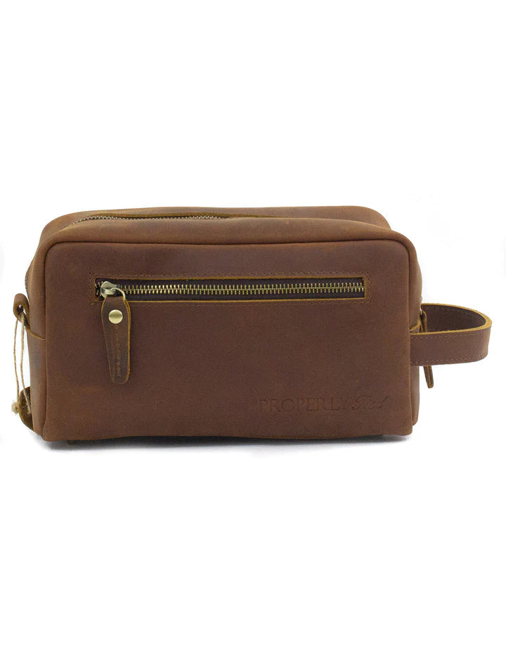 Migratory Leather Travel Kit