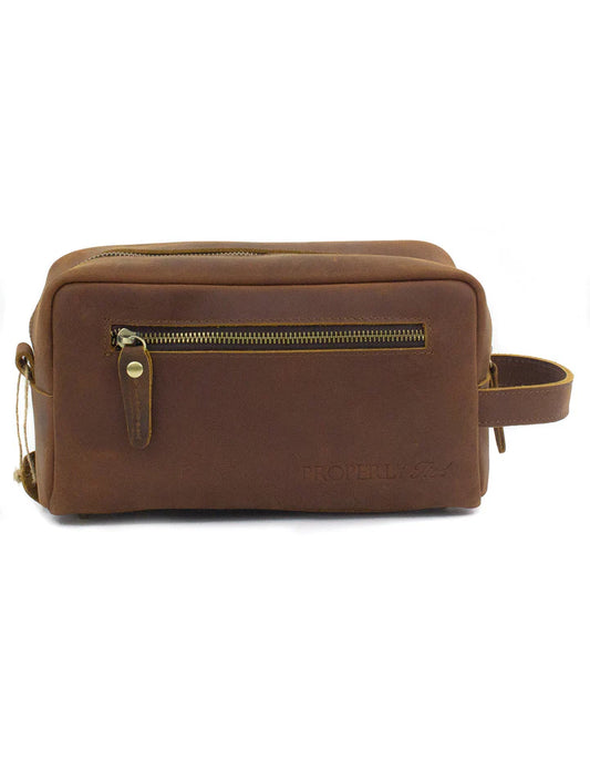 Migratory Leather Travel Kit