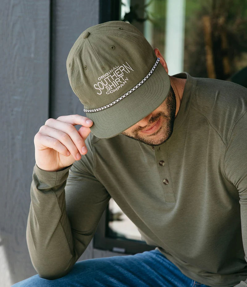 Ripstop 5 Panel Snapback - Cedar