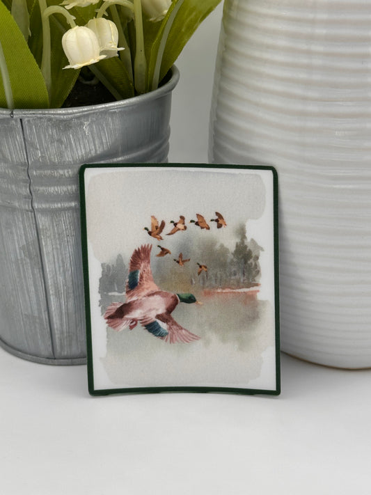 Flying Mallard Sticker