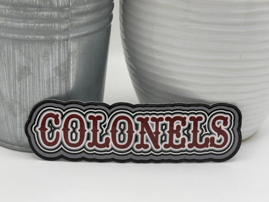 Colonels Sticker - Black