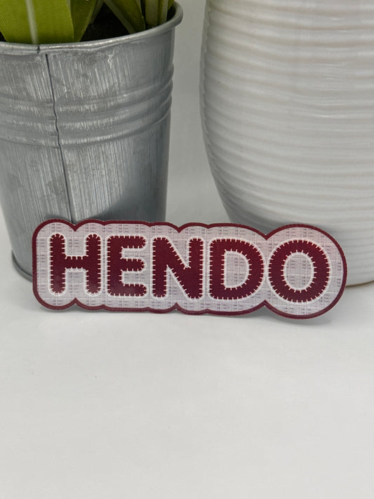 HENDO Sticker